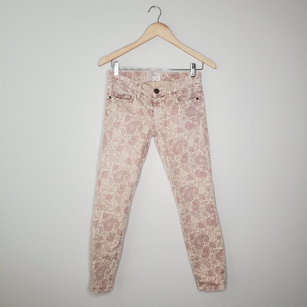 Current/Elliot Jeans The Stiletto Khaki Size 24